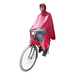 HOOODIE poncho - Bordeaux