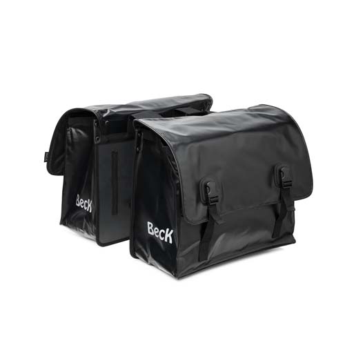 BECK Big zwart (met afstandhouder) - BECK Big noir bisonyle tas