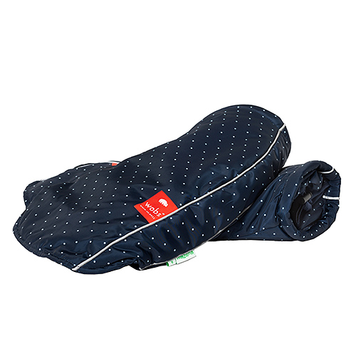 WOBS handwarmers Polkadots navy - WOBS handwarmers