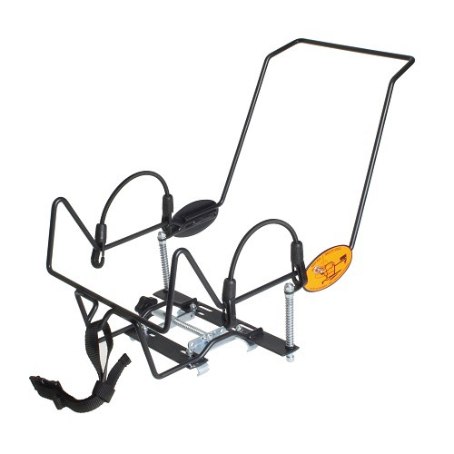 STECO baby-mee bakfiets zwart - STECO Baby-Mee Gepäckträger für Bakfietsen