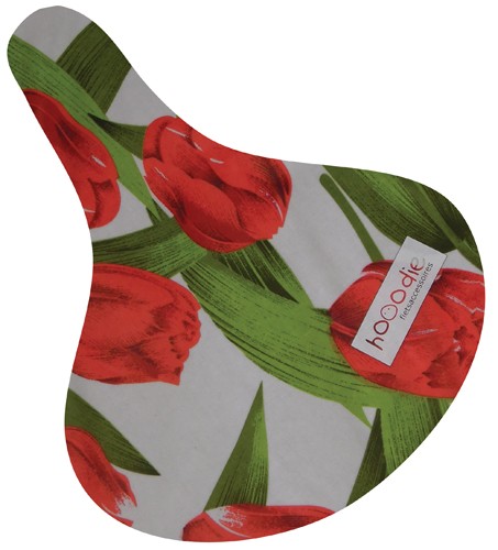 HOOODIE Zadeldekje Tulips Red - Hooodie Saddle